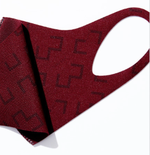 Thumbnail: LeMASKA_Face Mask _ Burgundy