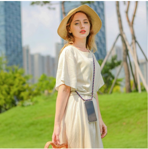 Thumbnail: ARNO iPhone Case with Rope Strap_Royal Navy