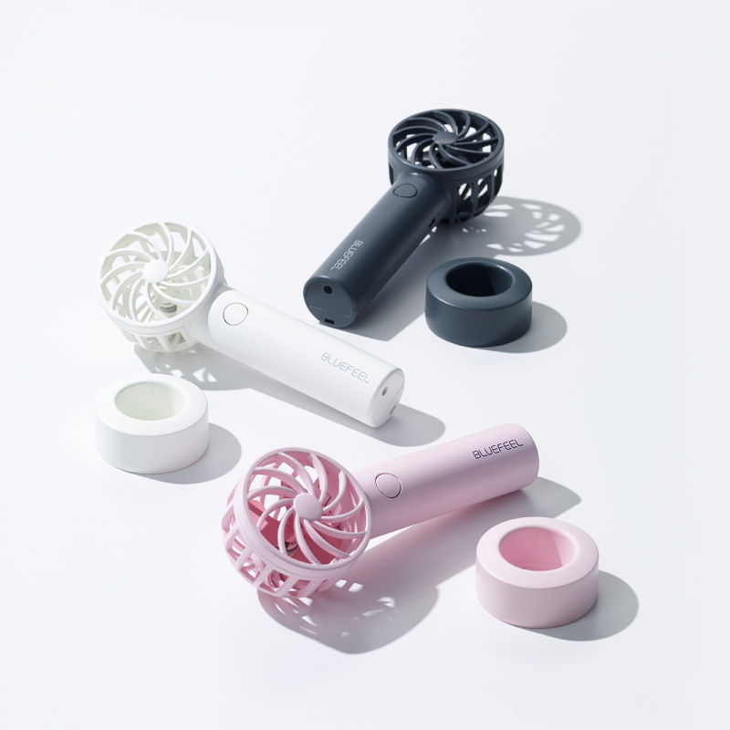 Thumbnail: BLUEFEEL mini handy portable fan blue