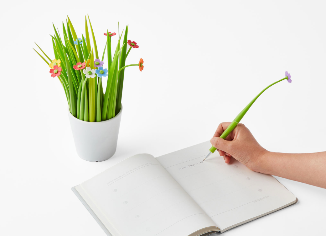 ZEUP DESIGN beauleaf flower pen (6 colors)