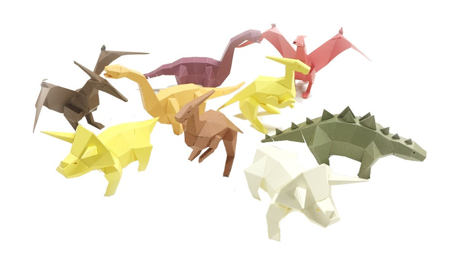 Thumbnail: PAPER BEAN parasaurolophus