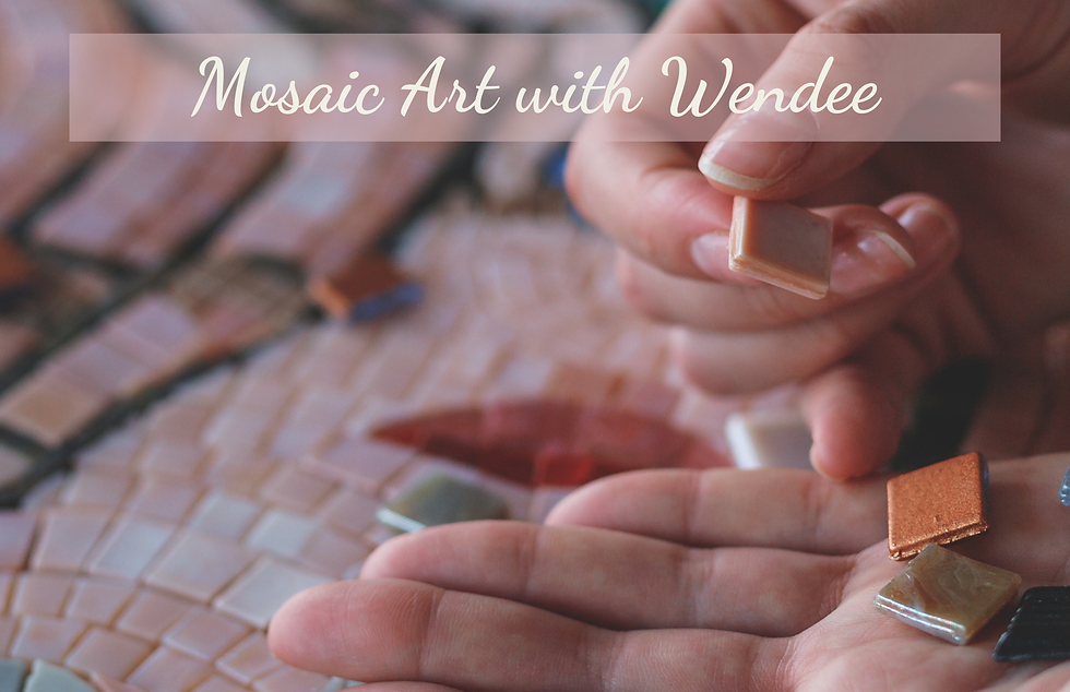 Craft and Connect: Mosaic Trivets with Wendee 