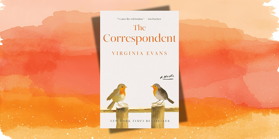Wednesday Book Club: "The Correspondent" by Virginia Evans