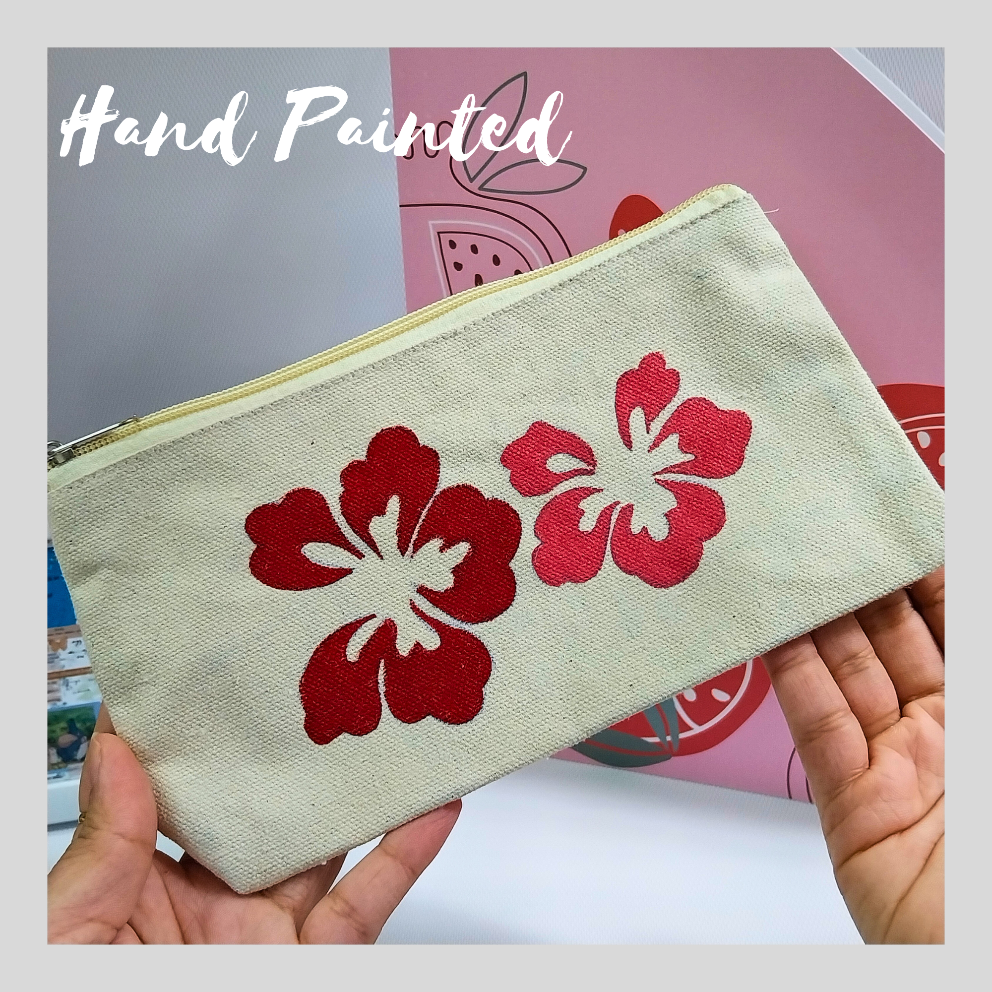 Hand Painted Gulnaar Pouch