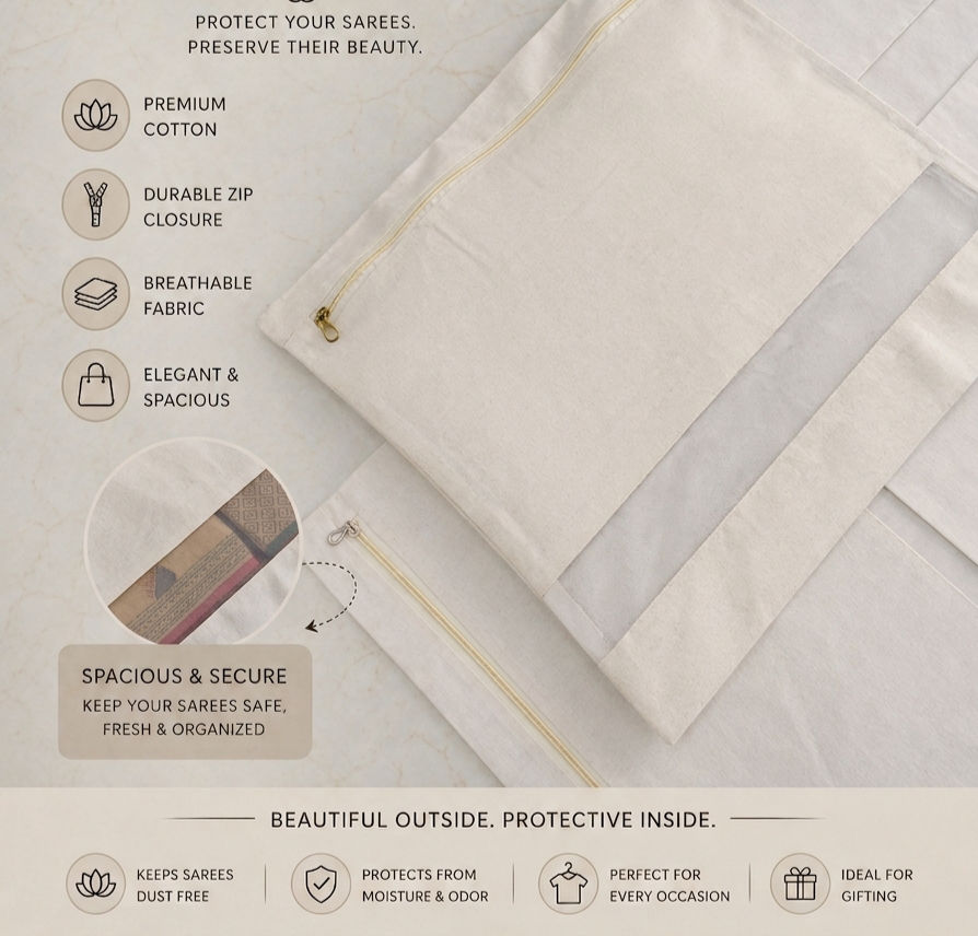 थंबनेल: Plain Saree Covers