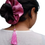 थंबनेल: Koean Inspired Scrunchie XXL Pink Glam