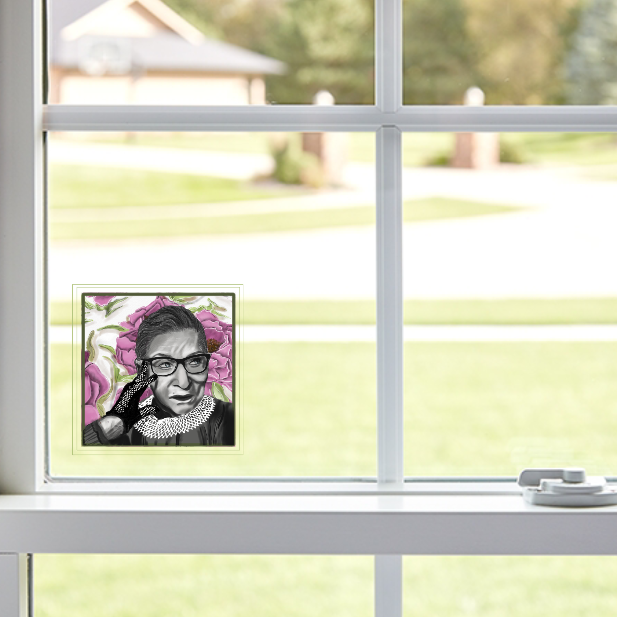 RBG Window Decal 3”x3”