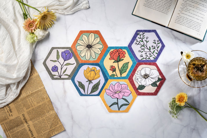 Wall Tile Puzzle Set