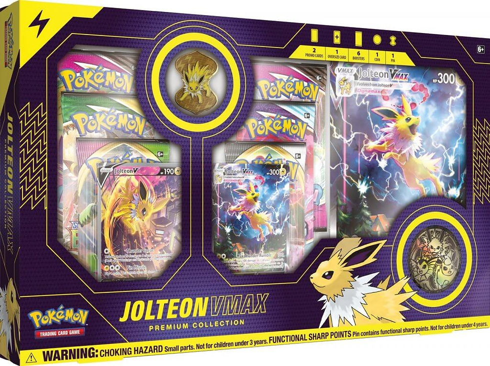 Thumbnail: Pokémon TCG - Eevee VMAX Premium Collection Bundle