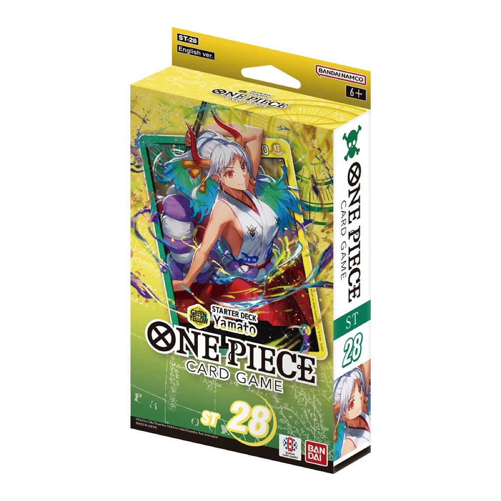 One Piece Card Game - Yamato (Green/Yellow) Starter Deck (ST-28 ENGLISH)