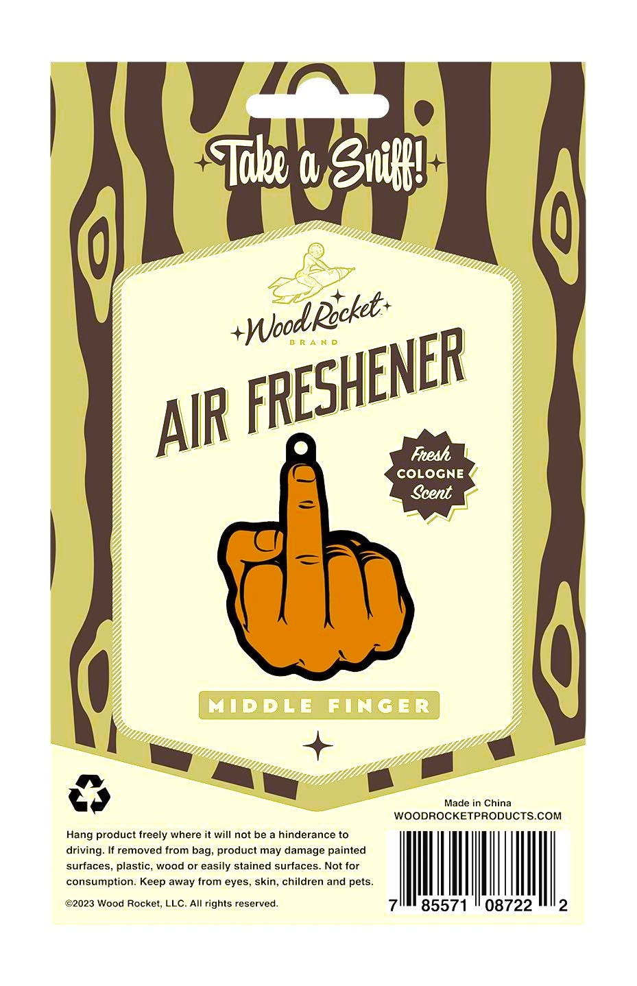 Thumbnail: Middle Finger Air Freshener