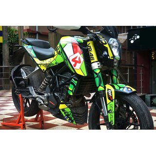 KTM Duke VR46 TURTLE EDITION Sticker 