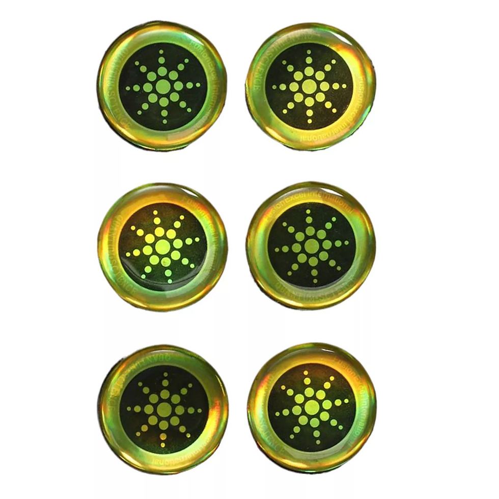 Miniatura: Quantum Anti Radiation Shield 5G EMF Protection - Phones Laptops - 12 Stickers