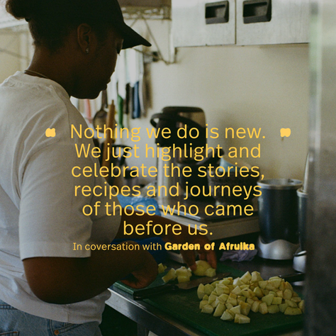 In Conversation with Garden of Afruika
