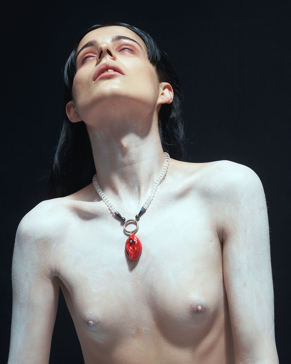 Thumbnail: CRYSTAL VAGINA  NECKLACE