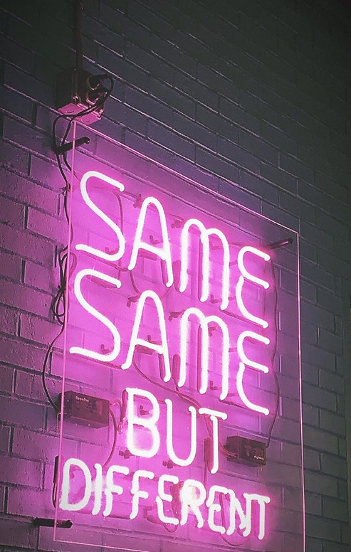 Motivational image ‘We are different’ – Tigerlily Waxing & Laser stands for unique hair removal