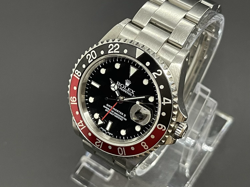 Thumbnail: 2001 ROLEX GMT Master II 'COKE' 16710