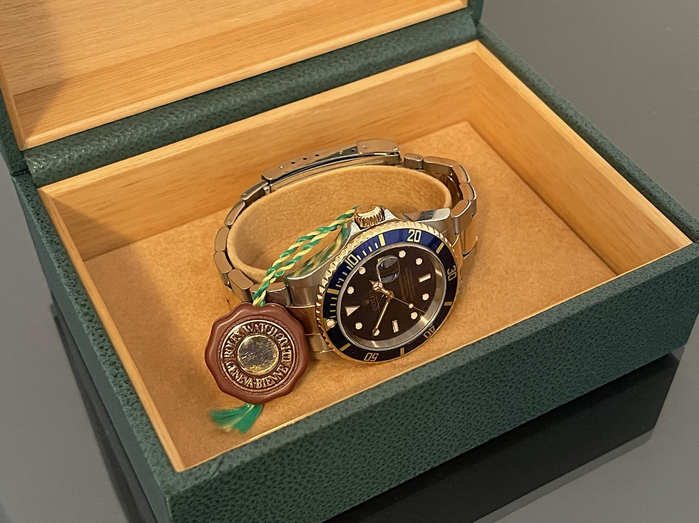 Thumbnail: 2004 ROLEX Submariner Bi-Metal 'Blue Dial' 16613T