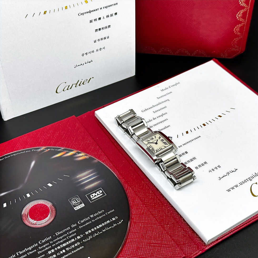 Thumbnail: Ladies Cartier Tank Francaise 2384