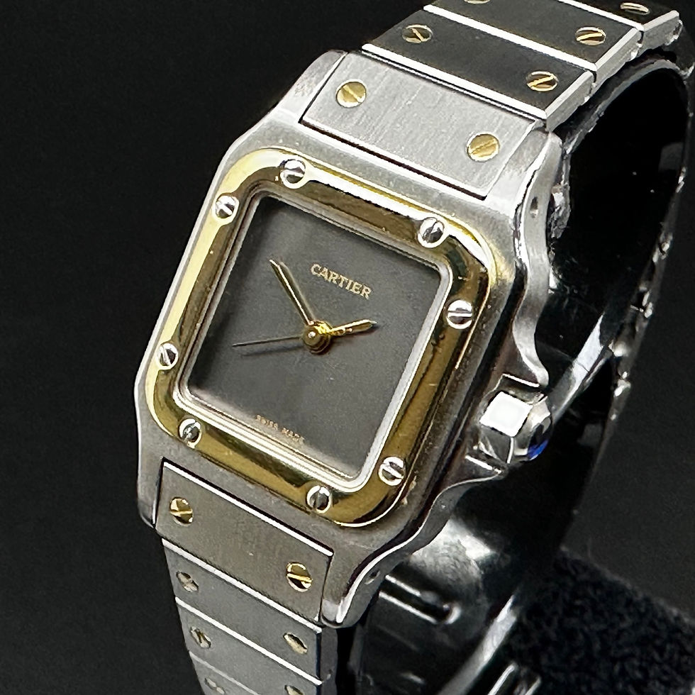 Thumbnail: Ladies Cartier Santos Carrée 0902