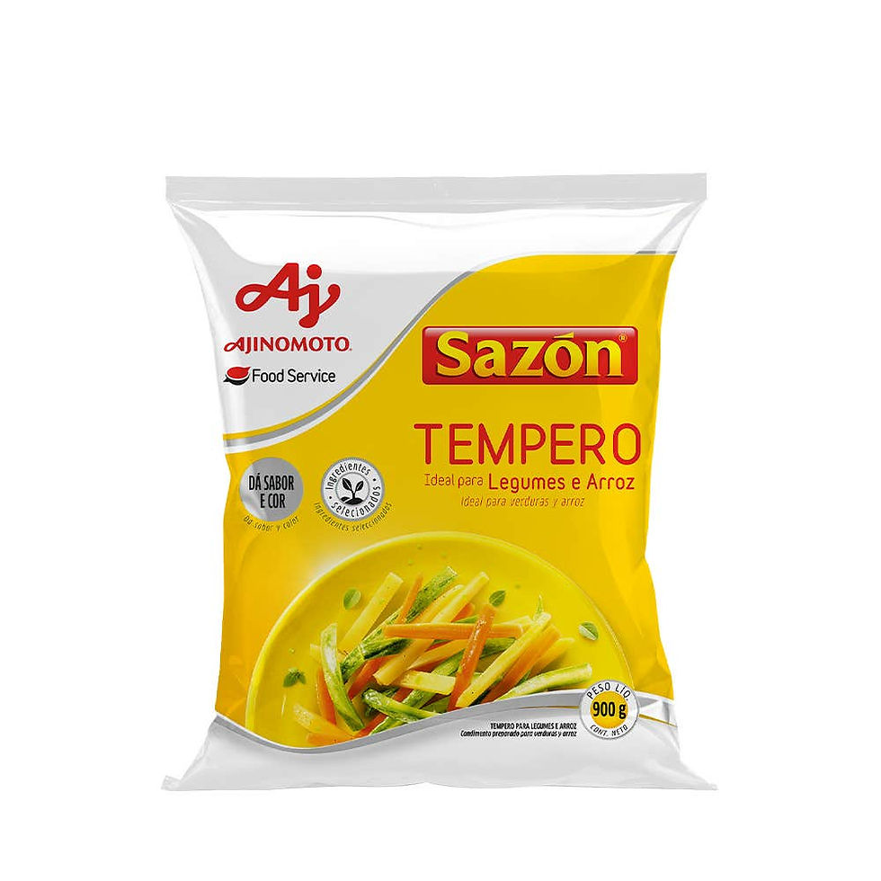 Tempero Sazón Profissional Legumes e Arroz 900g.