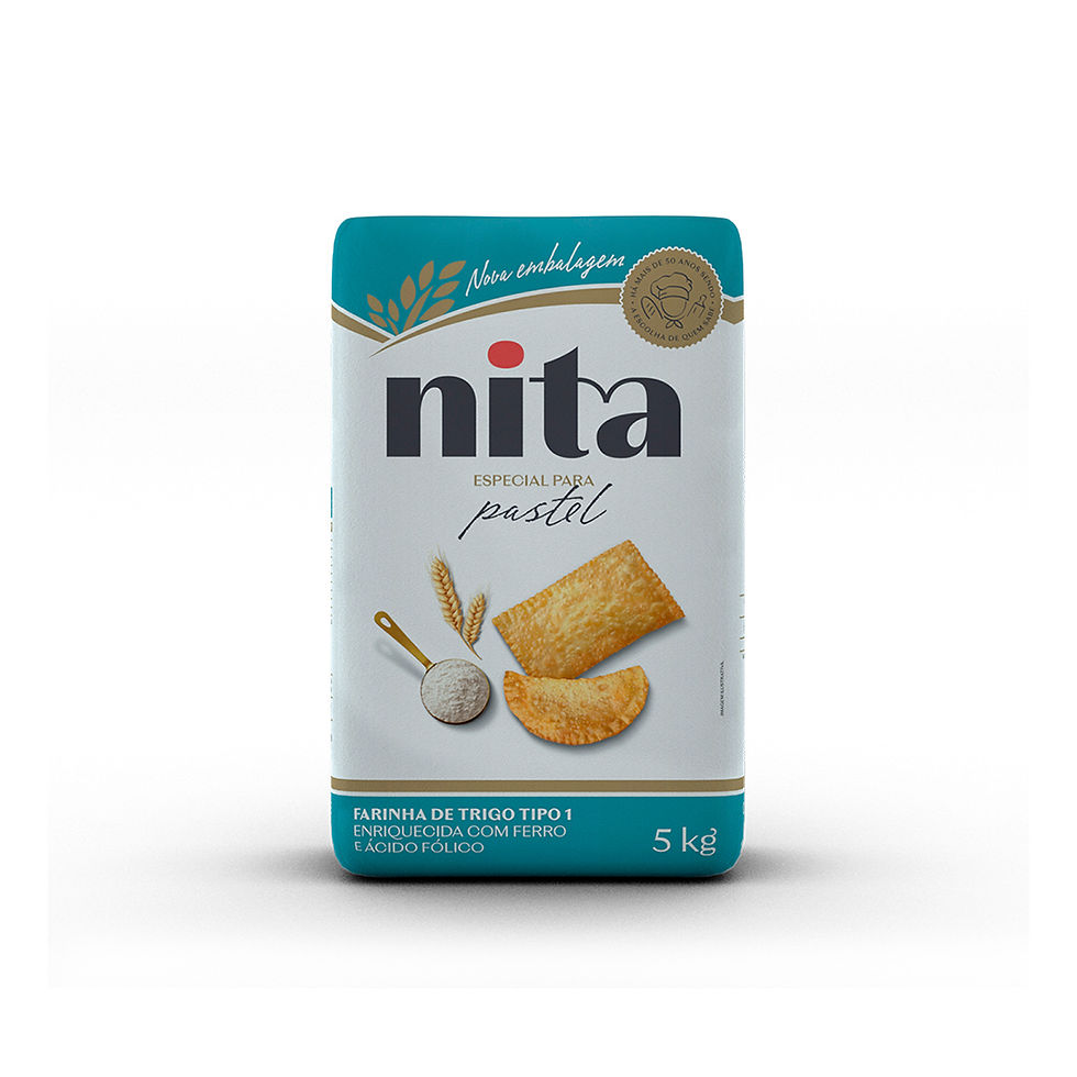 Farinha de Trigo Pastel 5kg - Nita.
