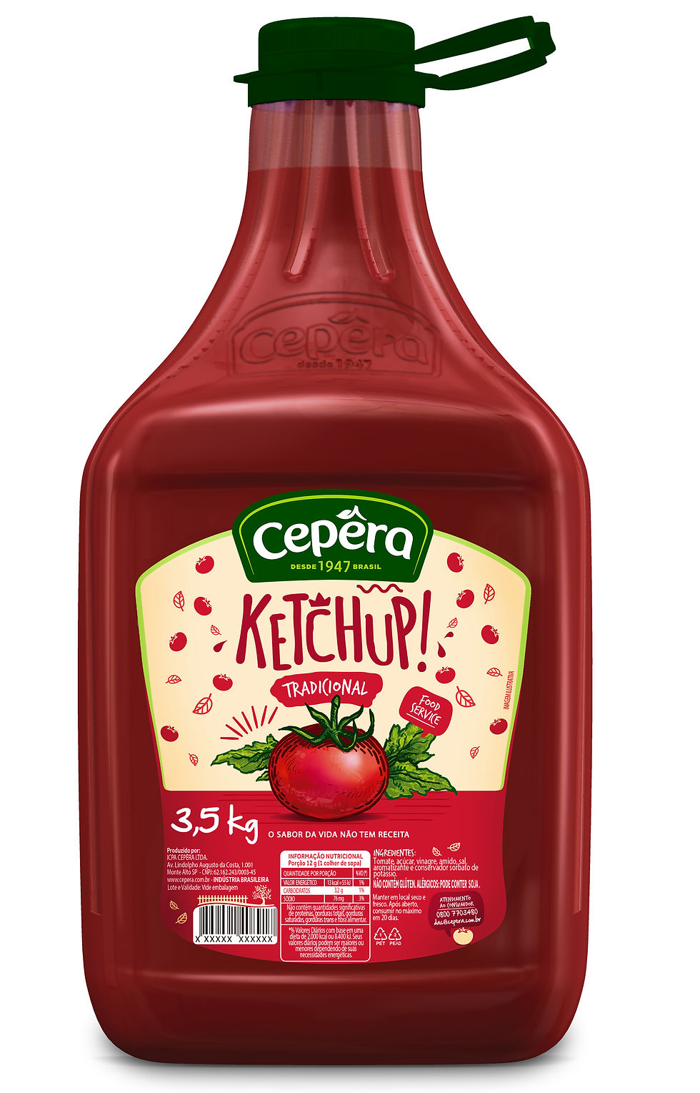 Ketchup Tradicional Cepêra.