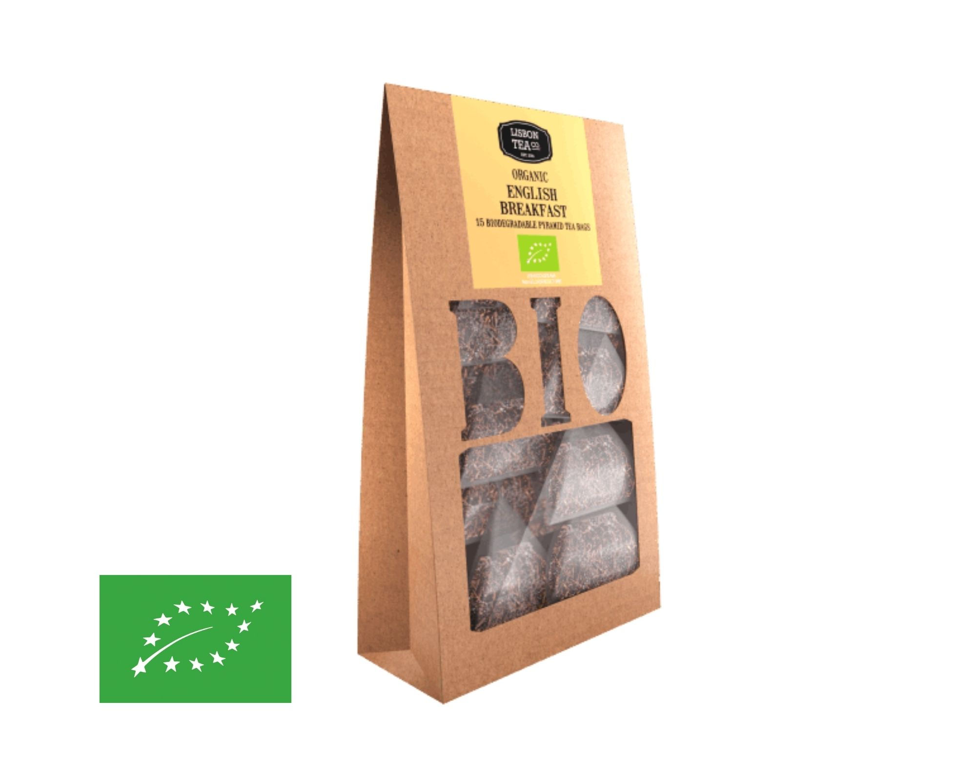 Lisbon Tea - Thé English Breakfast Bio en sachet