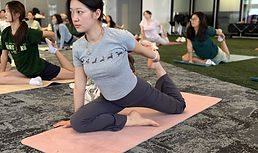 Reaching Out: Vinyasa Yoga