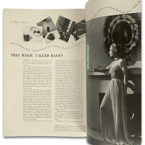 Harper's Bazaar, October 1939. Cover by A. M. Cassandre