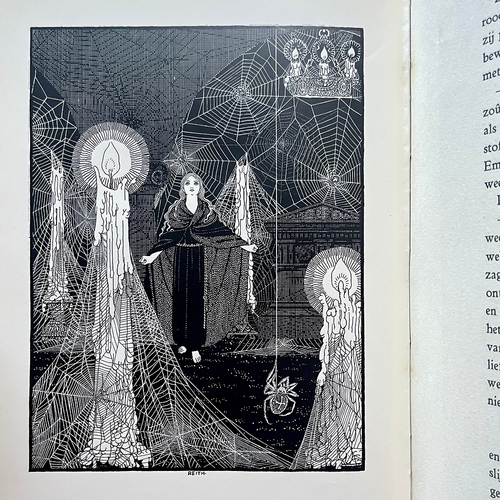 Thumbnail: Psyche, by Louis Couperus, 1927. With Dutch Deco illustrations by Bernard Reith.