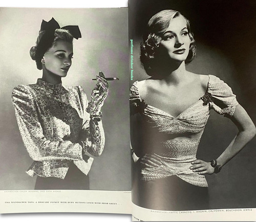 Harper's Bazaar, October 1939. Cover by A. M. Cassandre. | Perfume