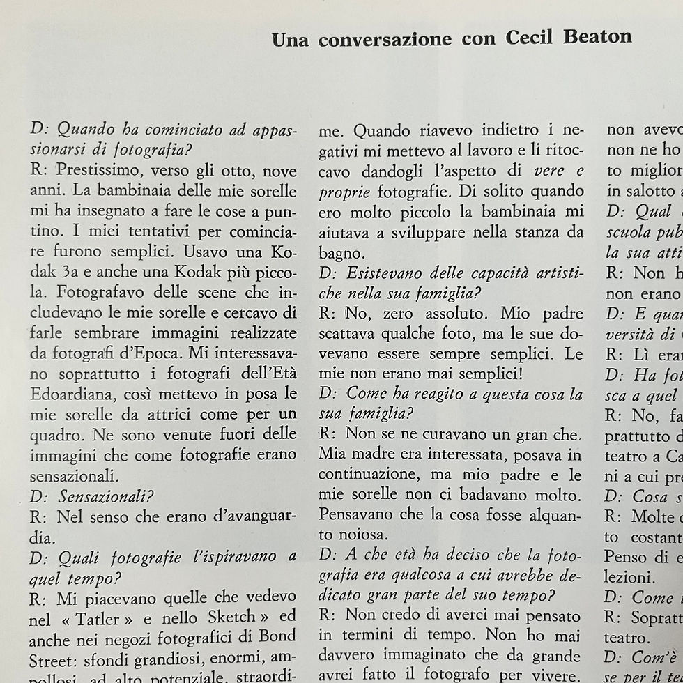 Thumbnail: Il Disegno Dell’Alta Moda Italiana 1940-1970, 1982. With Cecil Beaton interview.