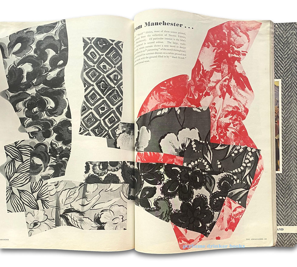 Thumbnail: The Ambassador, N. 11, 1946. Rare British magazine on the global textile market.