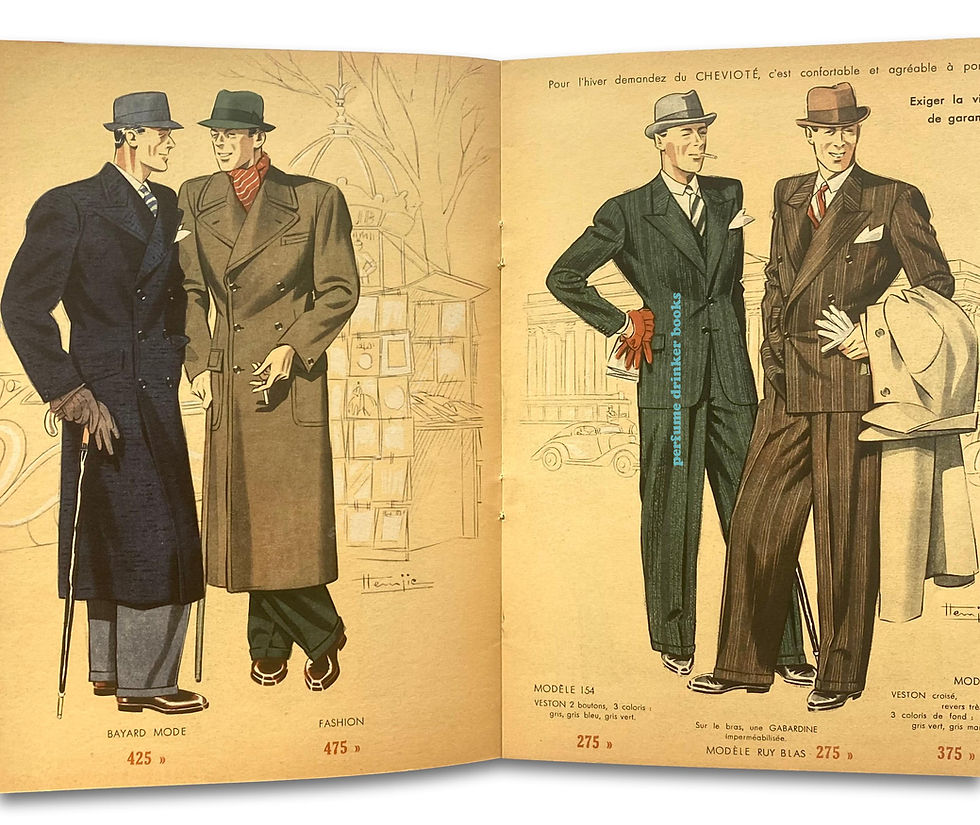Thumbnail: Bayard, 1938. Catalog of French menswear.