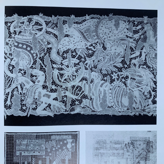 Thumbnail: I Pizzi: Moda e Simbolo, 1977.  Catalog of rare laces from Museo Poldi Pezzoli.