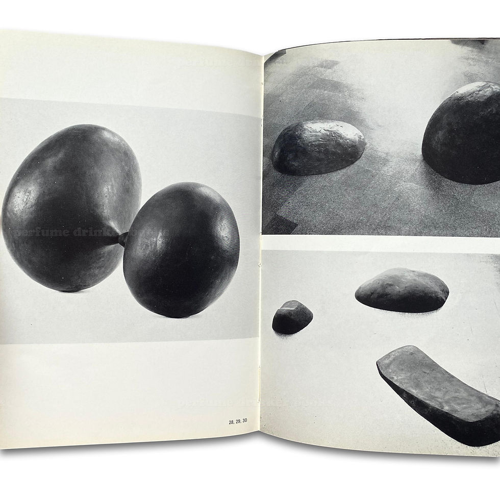 Thumbnail: Isamu Noguchi, 1964. Exhibition catalog from the Galerie Claude Bernard.