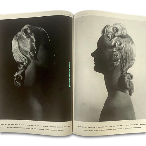 Harper's Bazaar, October 1939. Cover by A. M. Cassandre. | Perfume