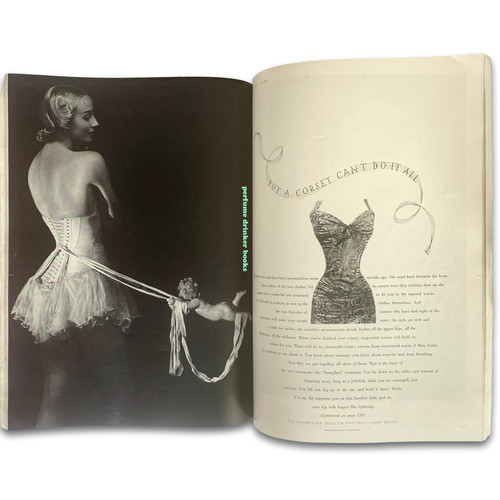 Harper's Bazaar, October 1939. Cover by A. M. Cassandre. | Perfume