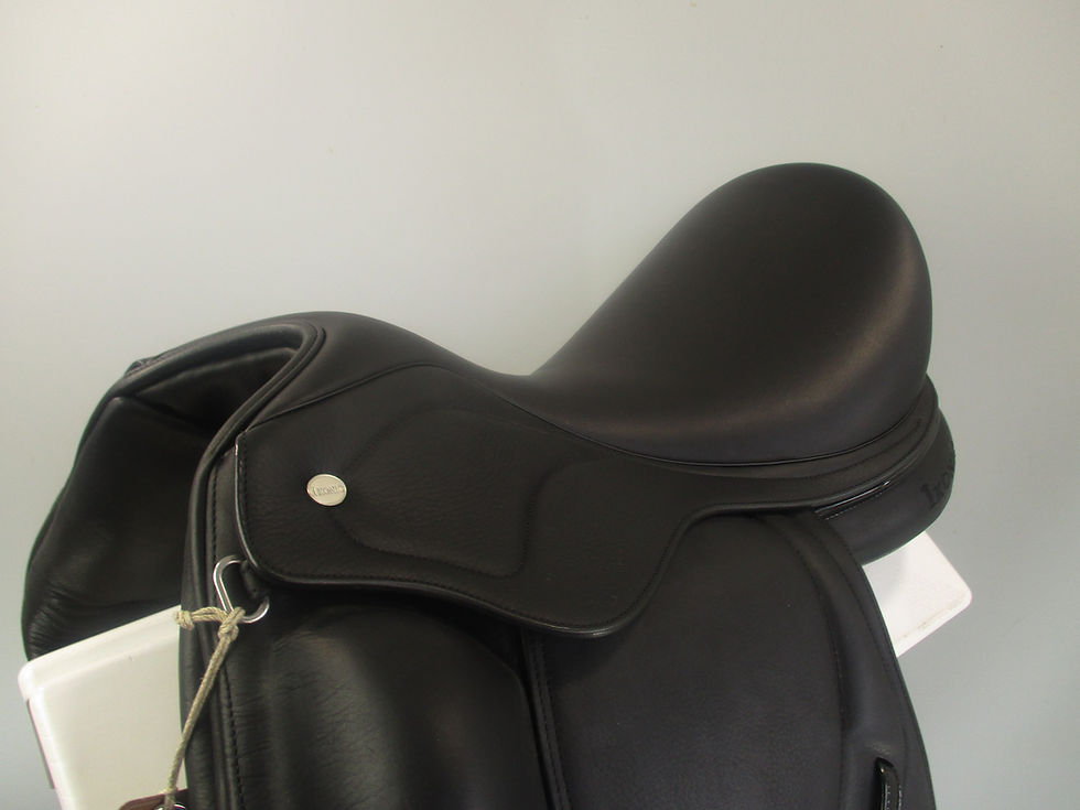 Thumbnail: Ikonic Evolution DEV01 Monoflap Dressage Saddle 18"