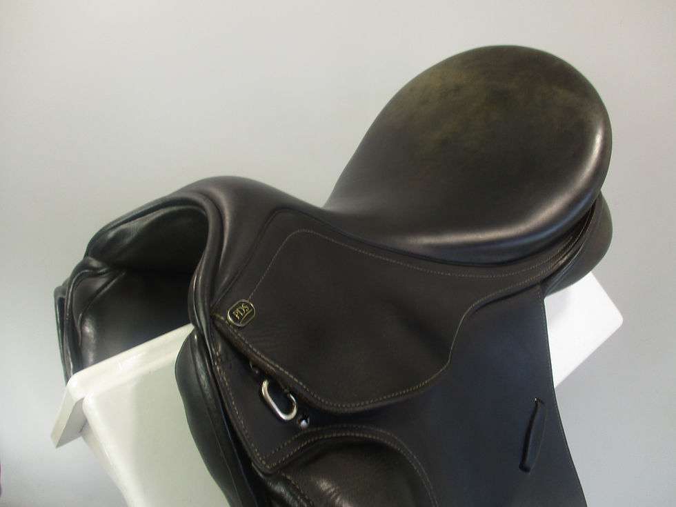Thumbnail: PDS Euro Dressage Saddle 17.5"