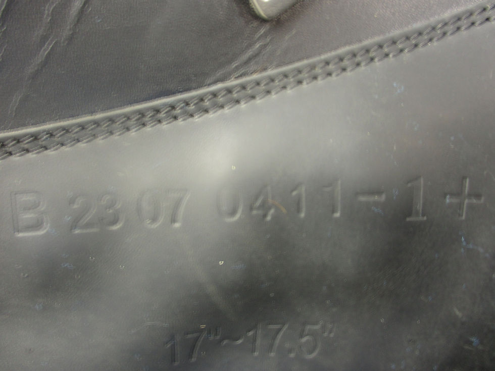Thumbnail: Bates Artiste Mono Dressage Saddle 17" - 17.5" (size 1)