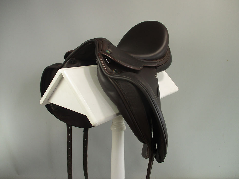 Thumbnail: Prestige Lucky Idol Dressage Saddle 16" MW