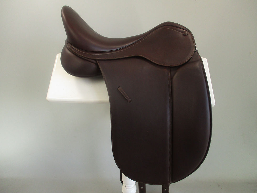 Thumbnail: Bates Luxe Show Saddle 16.5"