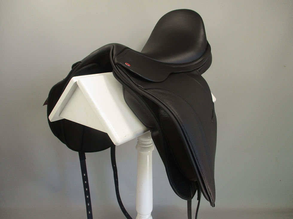Thumbnail: Thorowgood T8 Low Profile Dressage Saddle 17"