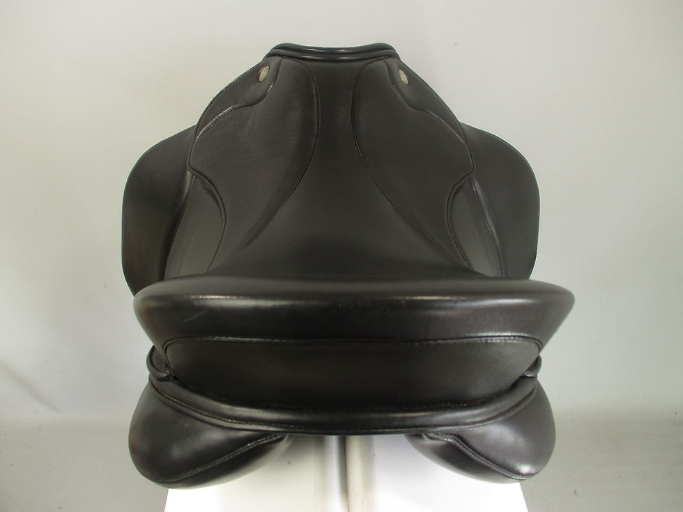 Thumbnail: Otto Schumacher Dynamic E Dressage Saddle 17" MW/W