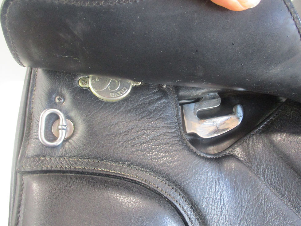 Thumbnail: Bates Isabell Dressage Saddle 16.5"