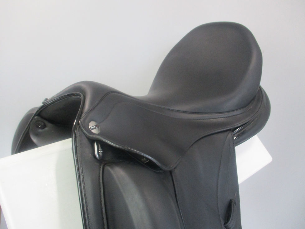 Thumbnail: Erreplus Connect Monoflap Dressage Saddle 17" XW