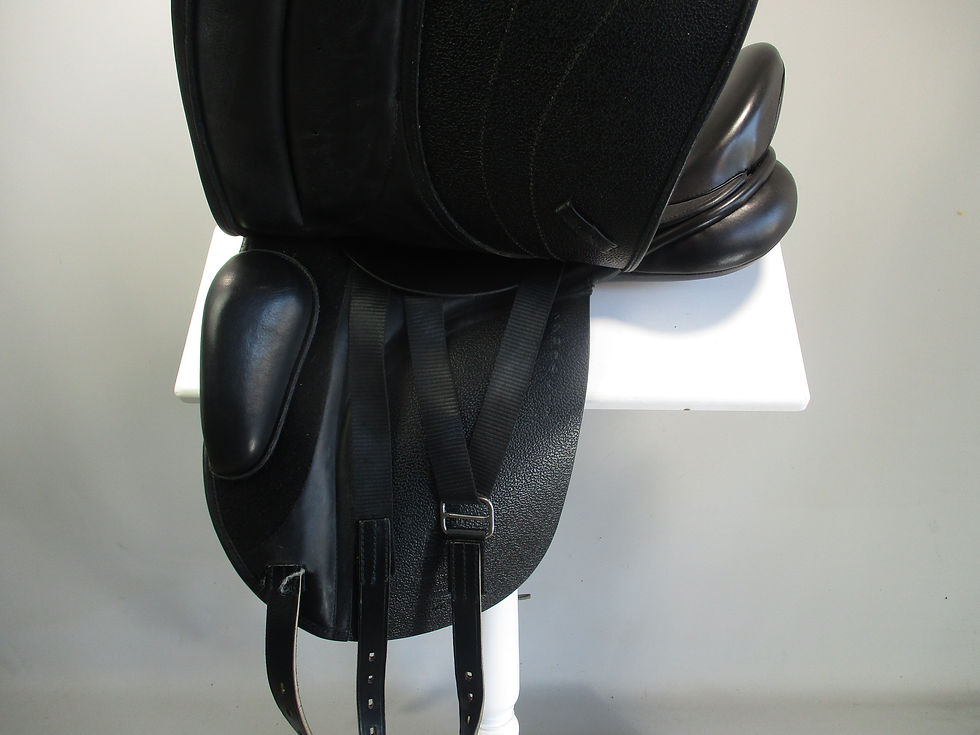 Thumbnail: GFS Monarch Cob Dressage Saddle 17.5"
