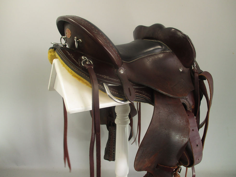 Thumbnail: Kuda Aussie Flex Half Breed Saddle